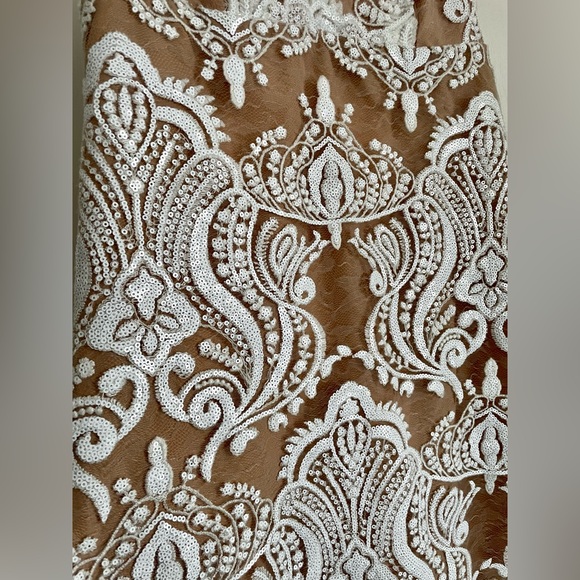 NWT Free People Sequin Mini Dress - Boho Bridal - Picture 6 of 10